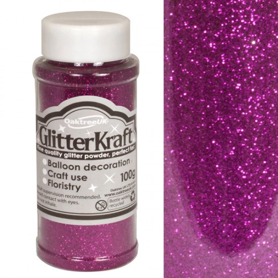 Glitter Fuchsia 100g