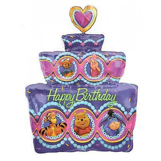 S/SHAPE:WINNIE THE POOH-CAKE