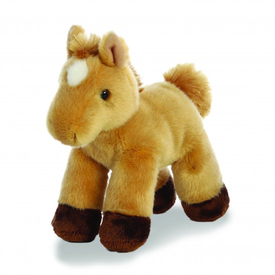 MF Prancer Light Brown Horse 8In