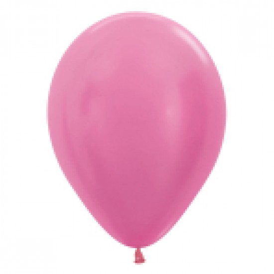 BALL:5in Satin Fuchsia 100pk