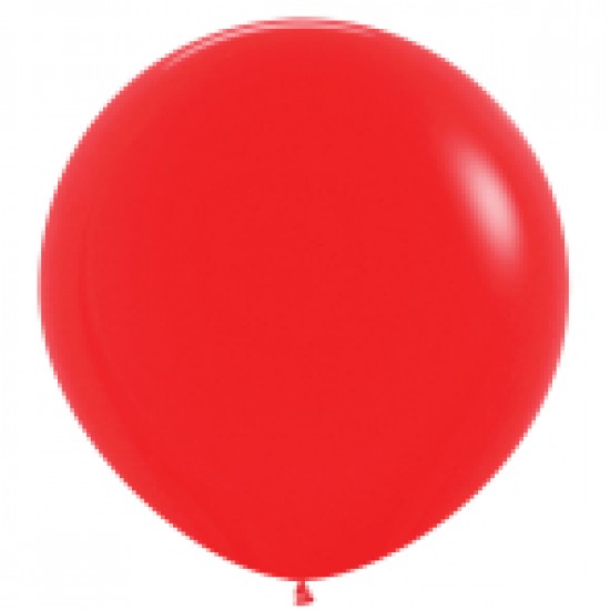 Fashion Colour Solid Red 015 Latex Balloons 36"