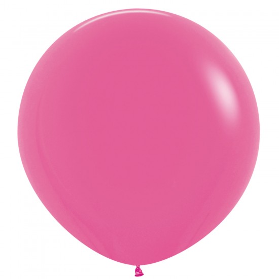 Fashion Colour Solid Fuchsia 012 Latex Balloons 36"/91.5cm - 2 PC