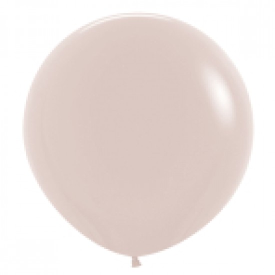 Fashion Colour White Sand 071 Latex Balloons 24"