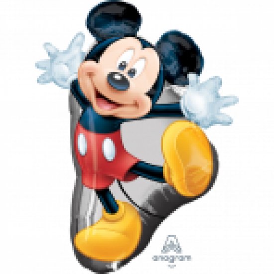 Mickey Mouse SuperShape Foil Balloons 22"/55cm w x 31"/78cm h P38 - 5 PC