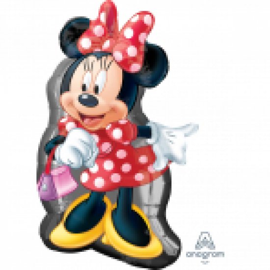 Minnie Mouse SuperShape Foil Balloons 19"/48cm w x 32"/81cm h P38 - 5 PC