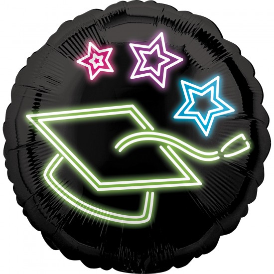 Neon Grad Standard HX Foil Balloons