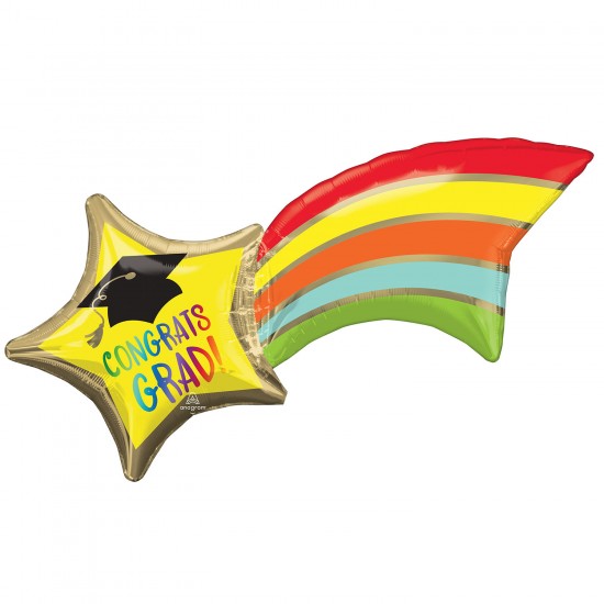 S/SHAPE: RAINBOW GRAD STAR