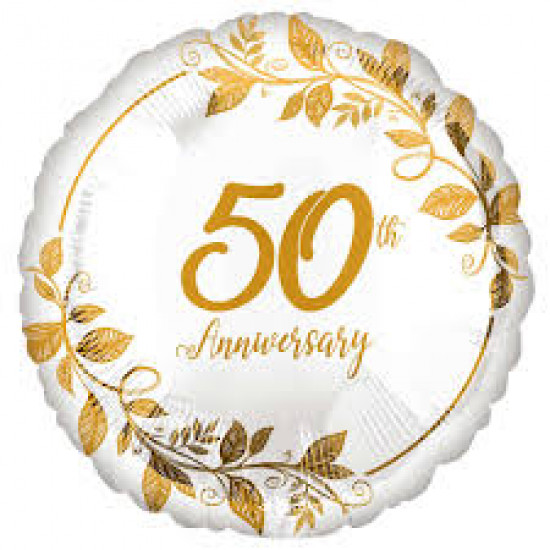 18" Happy 50th Anniversary