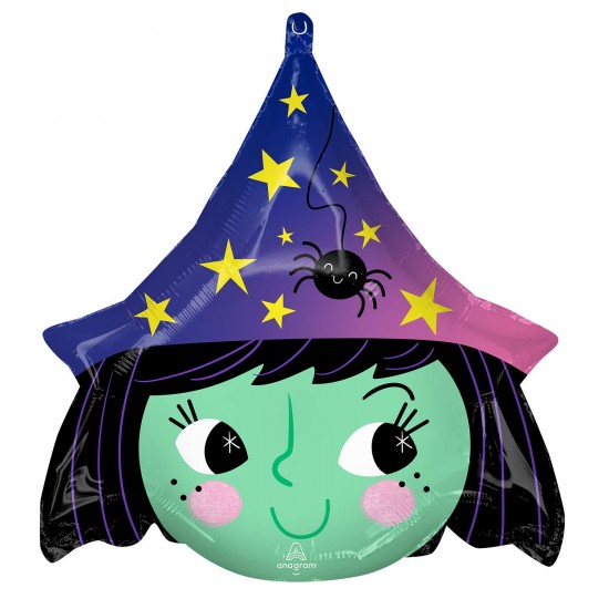 Halloween Witch Standard Shape XL Foil