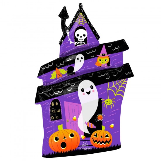 Halloween Haunted House SuperShape Foil