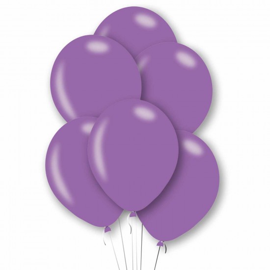 Metallic Purple Latex Balloons 11"/27.5cm - 10 PKG/10