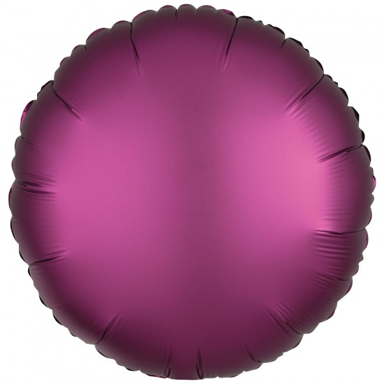 Amscan Metallic Fuchsia Heart Standard Unpackaged Foil Balloons C16 - 10 PC