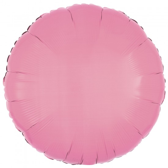 Amscan Metallic Pink Circle Standard 