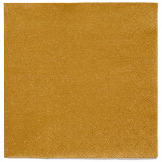 Gold  Luncheon Napkins 33cm - 18 PKG/20