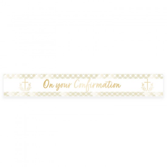 Botanical Confirmation Foil Banner