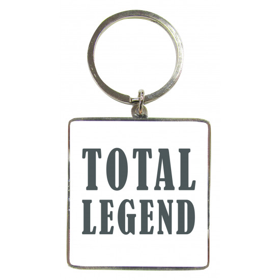 Metal Keyring Total Legend