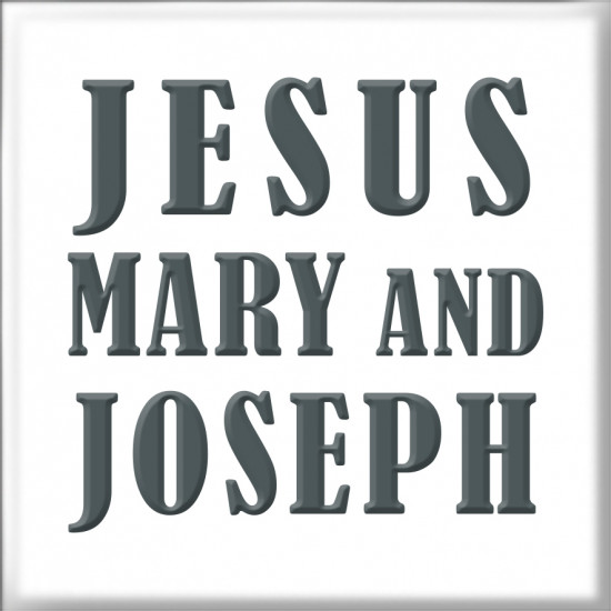 Fridge Magnet Jesus Mary and Joseph