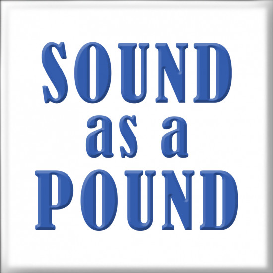 Fridge Magnet Sound as a Pound