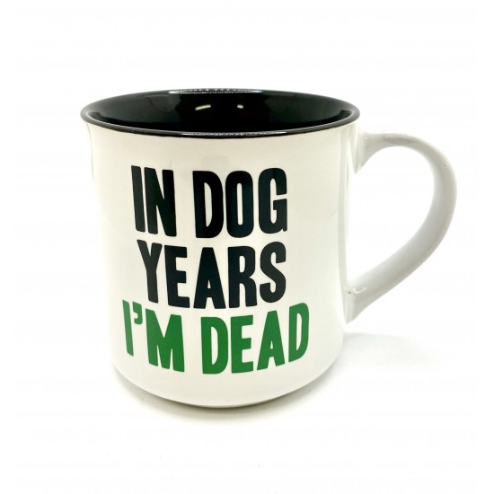 In Dog years Mug