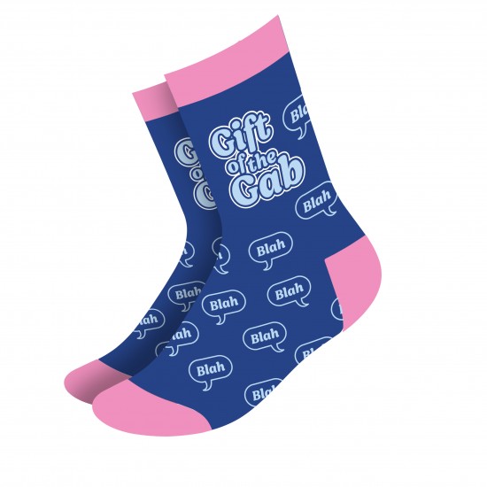 Gift Of The Gab Womens Socks