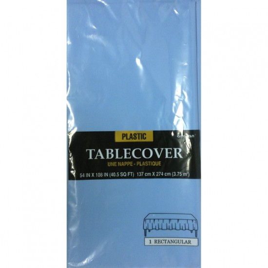 TABLECOVER plas rect:pstl blue